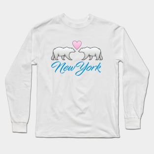 New York Polar Bears Long Sleeve T-Shirt